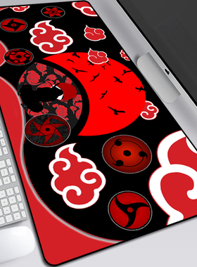 Uchiha Itachi宇智波鼬鼠标垫火影宇智波一族内轮鼬太知键盘桌垫