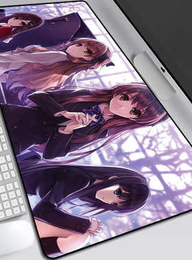 白色相簿2鼠标垫WHITE ALBUM冬马和纱小木曾雪菜白学动漫周边桌垫