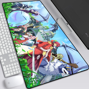 关于我转生变成史莱姆这档事鼠标垫红丸萌王利姆露周边动漫鼠标垫