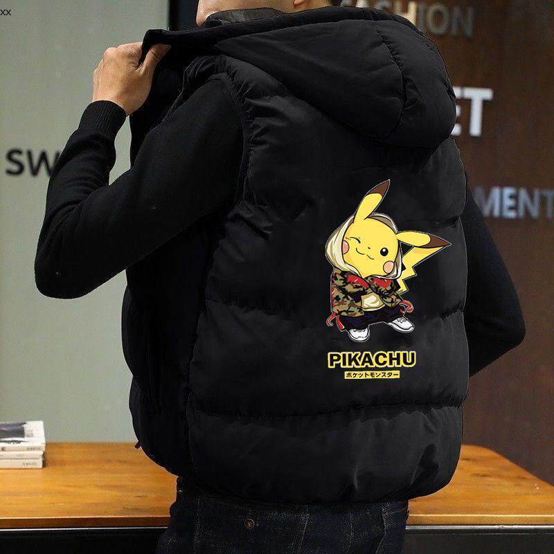 棉马甲男秋冬外套加大码韩版加厚冬装棉服保暖背心坎肩马夹学生潮