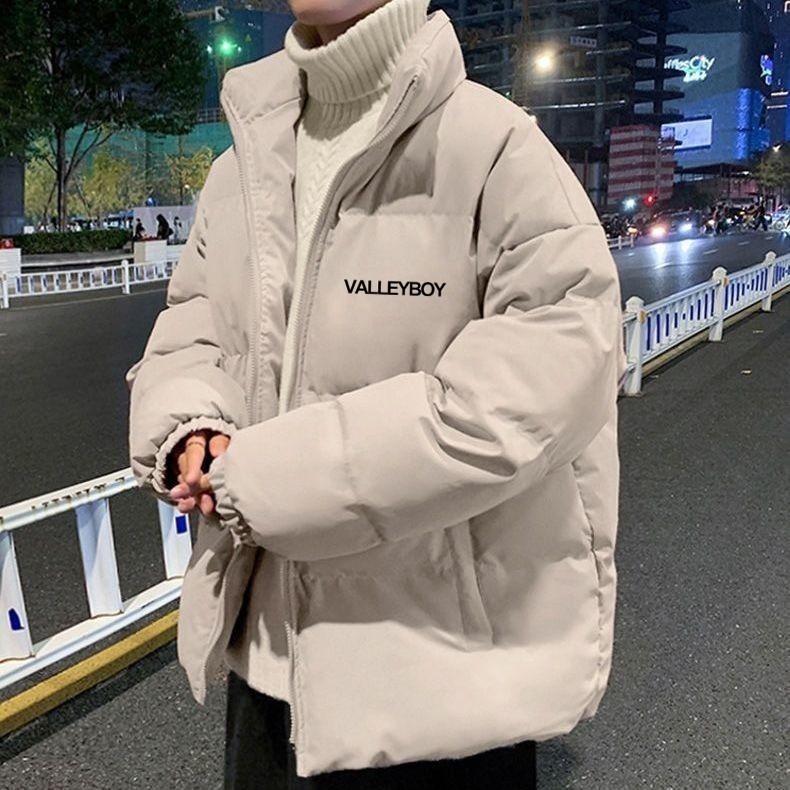 大牌外贸~专柜清仓潮牌棉服男女2024冬季立领青少年时尚保暖外套