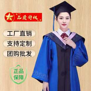 硕士服硕士研究生毕业季硕士服学士服博士服导师服定制校徽加LOGO