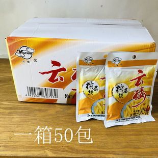 云楼榨菜丝榨菜条108g袋装50包
