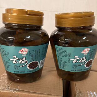 云楼小青瓜 980g瓶罐装 酱黄瓜小黄瓜乳酱瓜 泡菜/酱菜