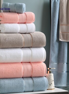 100% Cotton Face Towels Hotel Bath Towel High Absorbent 浴巾