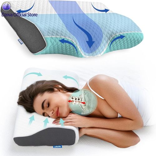 Cervical Anti Snore Pillows for Sleeping Neck Pain Relief 枕