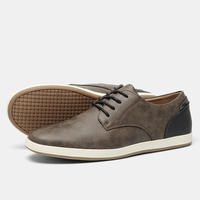 Men's Casual Single Shoes Plus Size 49 50 Leather Sneakers thumbnail 3