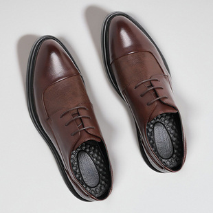 Slip On Dress Shoes Men Business Casual Office Work Shoes