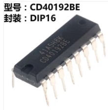 全新原装 SN74LS192N  CD40192BE 直插DIP-16 同步加/减计数器