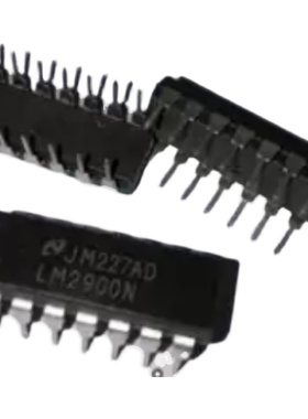 直插 LM2900N LM2900 进口四运放IC芯片 DIP-14封装 可直拍