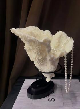 中古风人造珊瑚造型摆件