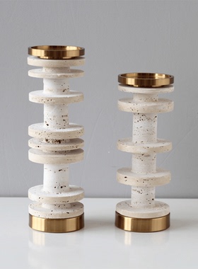 艺术装饰摆件果盘大理石设计师