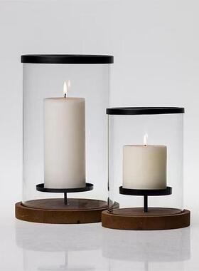 侘寂风烛台客厅中古风