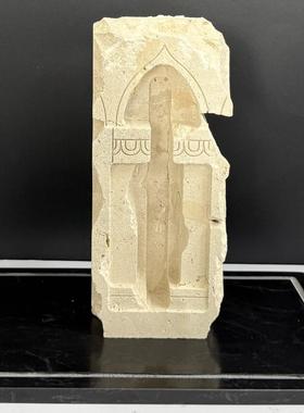 现代轻奢简约天然石材手工建筑雕塑样板间售楼处小众大理石雕塑