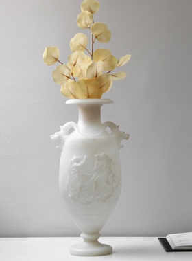 中古风复古风原创异形花器装饰品摆件老钱风样板间高端花瓶摆设