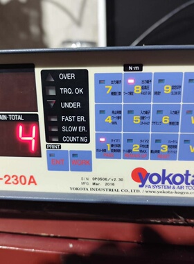 横田YOKOTA YETC-230A扭力扳手控制器，原装—议价