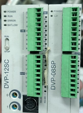 一套台达PLC扩展模块，型号DVP-12SCDVP-08议价