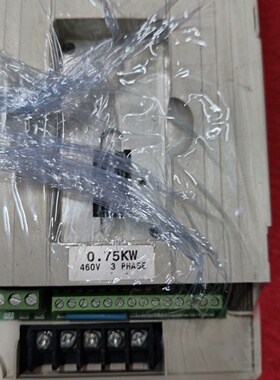 台达变频器，型号VFDOO7M43B，0.75KW成议价