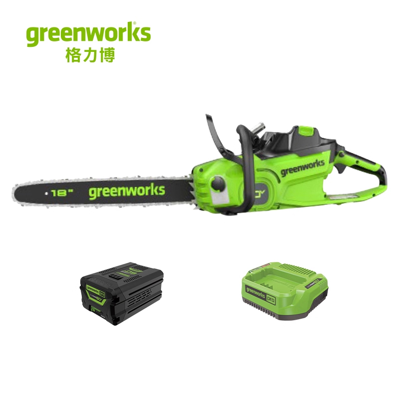 格力博60v锂电锯82v大功率手持