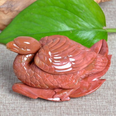 水晶俏色玛瑙高贵风附证书摆件