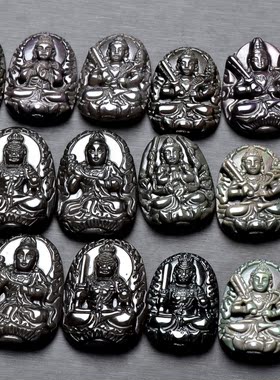 冰种八大守护神彩虹眼吊坠通货价