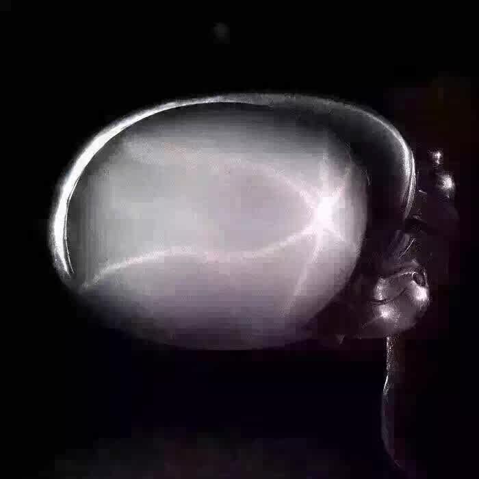收藏品全净体天然莫桑比克粉晶貔貅吊坠芙蓉石项坠六道星光