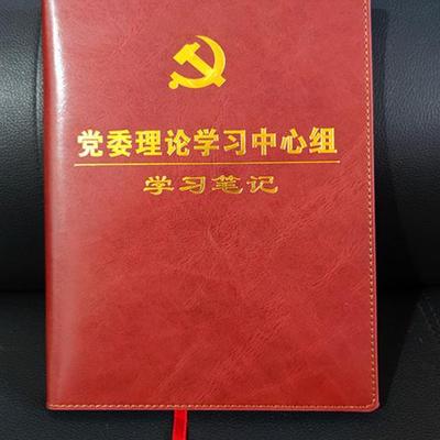 党委理论学习中心组学习笔记皮面16开