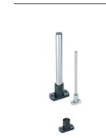 安装用底座导向轴支座MFSLF20 MFSLF25 MFSLF15 MFSLF12支架单品