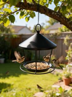 铁艺工艺品铁艺家居用品铁艺小鸟喂鸟器铁艺小鸟喂鸟器铁艺小鸟