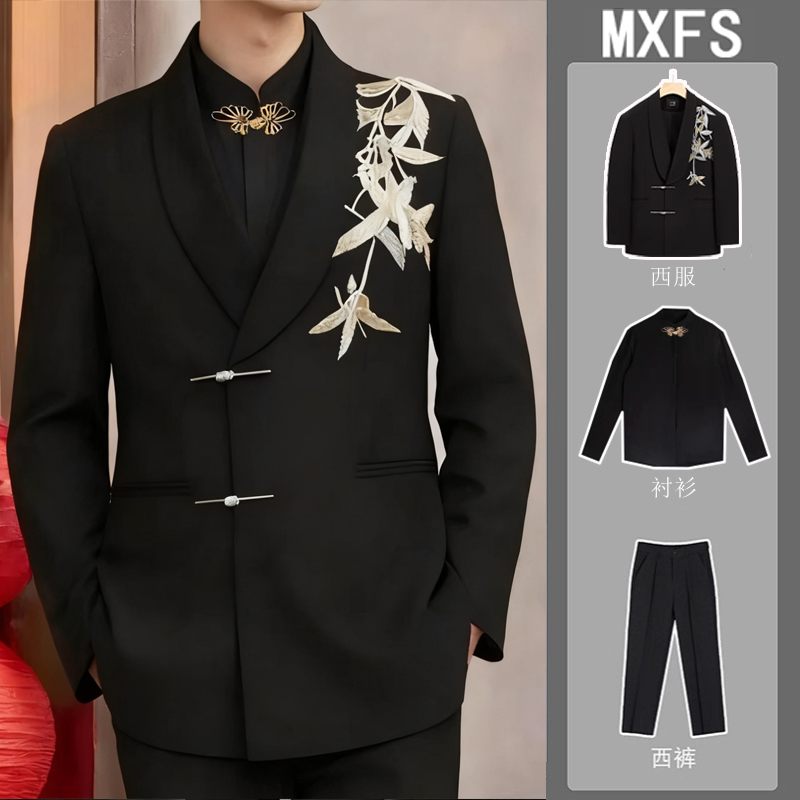 2025新款结婚西服套装