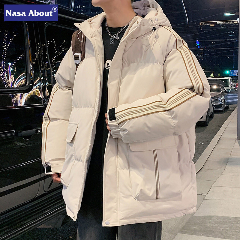 NASA棉衣男士学生青年羽绒服外套冬季加厚款保暖棉袄子面包服冬装