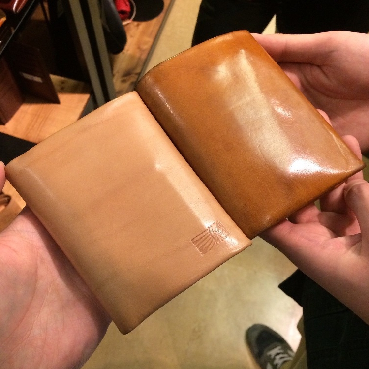 一张皮REDMOON牛皮短款钱包财布