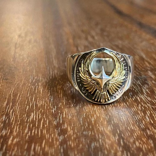 HorizonBlue925银纹章戒指