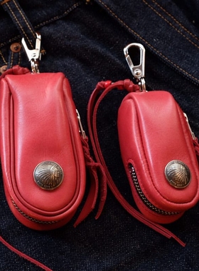 【绝版商品仅作展示】日本REDMOON红月25周年限定RM-KB红色钥匙包