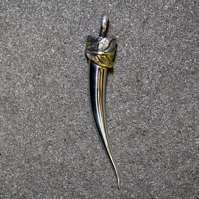 正品HorizonBlue银饰缠绕吊坠