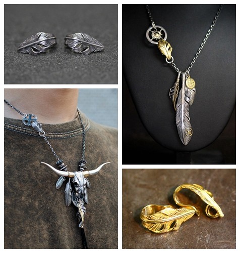 日本制正品代理银饰a金银吊坠