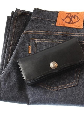 官方代理日本REDMOON红月CX-NHR02AC植鞣牛皮Chromexcel长款钱包