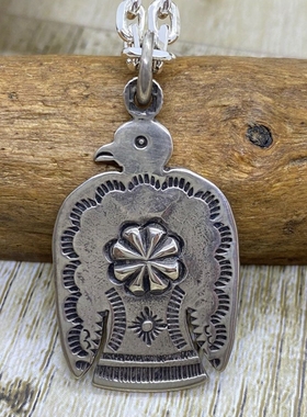 日本制正品925银18k雷鸟四叶草