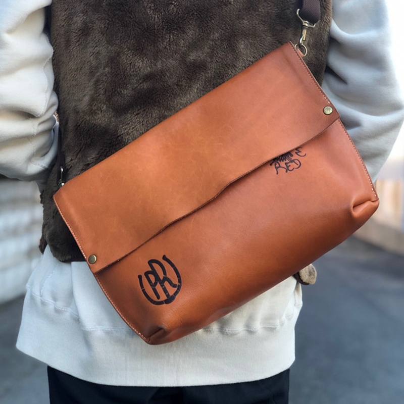 斜挎单肩包背包REDMOON牛皮