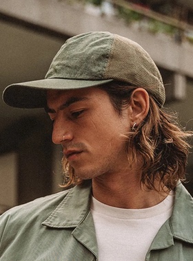 官方代理日本DECHO手工纯棉4-2SD24户外出游休闲春夏男女帽子