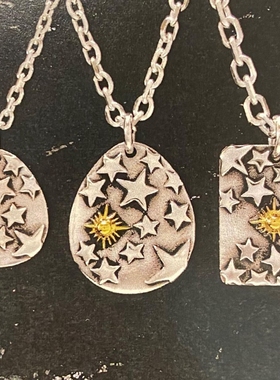 ARIZONA太阳神银牌项链吊坠