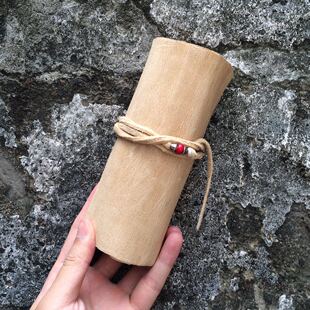 官方代理日本REDMOON红月RM-RPC-M咖啡原液鞣制鹿皮绳笔袋文具袋