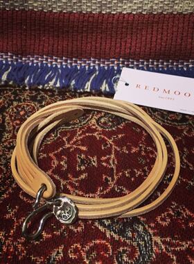 REDMOON情侣手链红月真皮牛皮