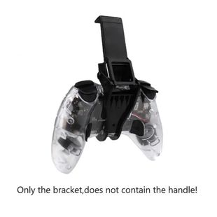 For PS4 Wireless Handle Transparent Crystal Gamepad Bluetoot