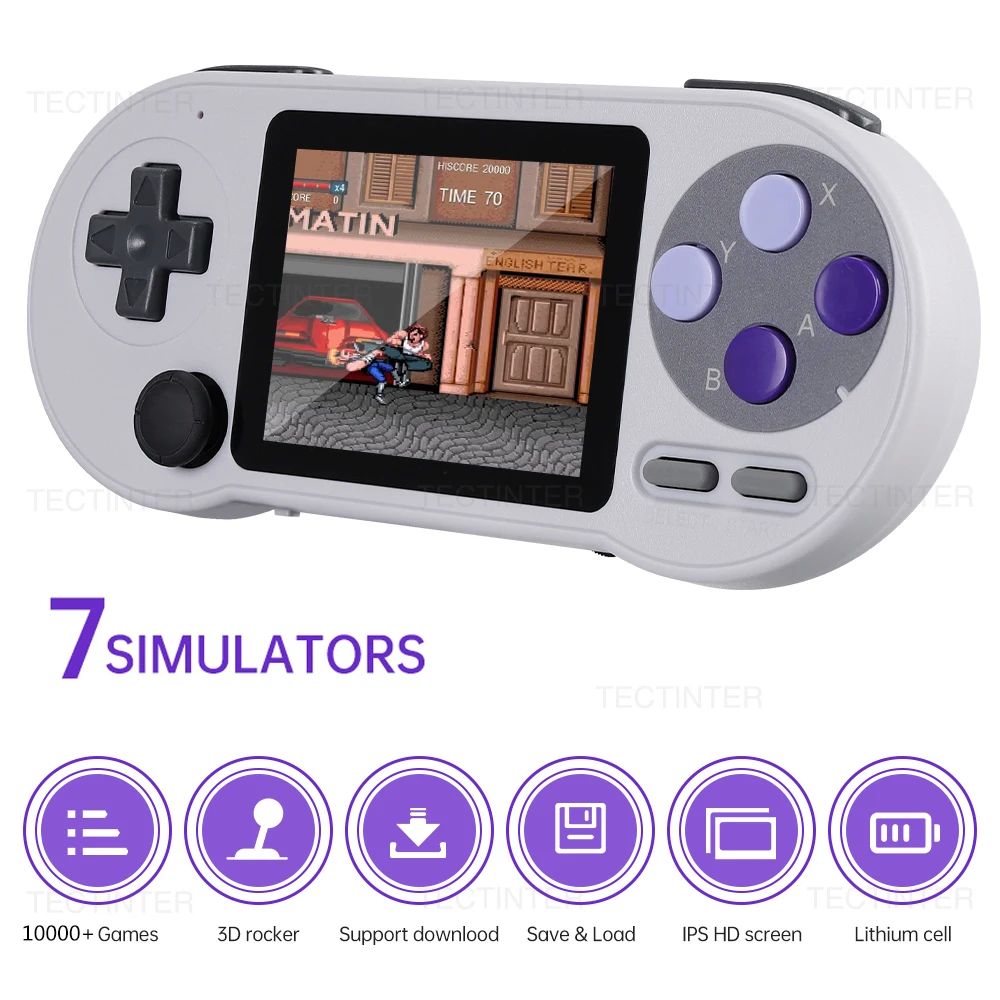 SF2000 Portable Video Game Console 3 inch IPS Screen Handhel
