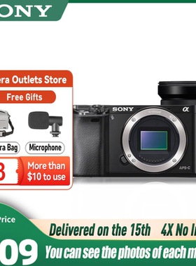Sony Camera Alpha A6000 A6300 A6400 Mirrorless Camera Digita