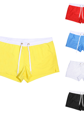 2022 New Swimwear Men Sexy Swimming Trunks Sunga Hot Swimsui