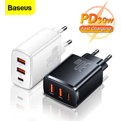 Baseus PD 20W USB Type C Charger For iPhone 14 13 Pro Max Pl