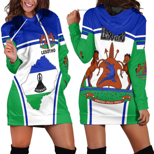 Fashion Hoodie Sweatshirt Africa Printed Women Dress Sli New