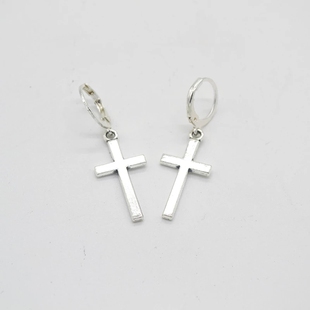 Newest Fashion Cross Pendant Cartilage Drop Dangle Earrings
